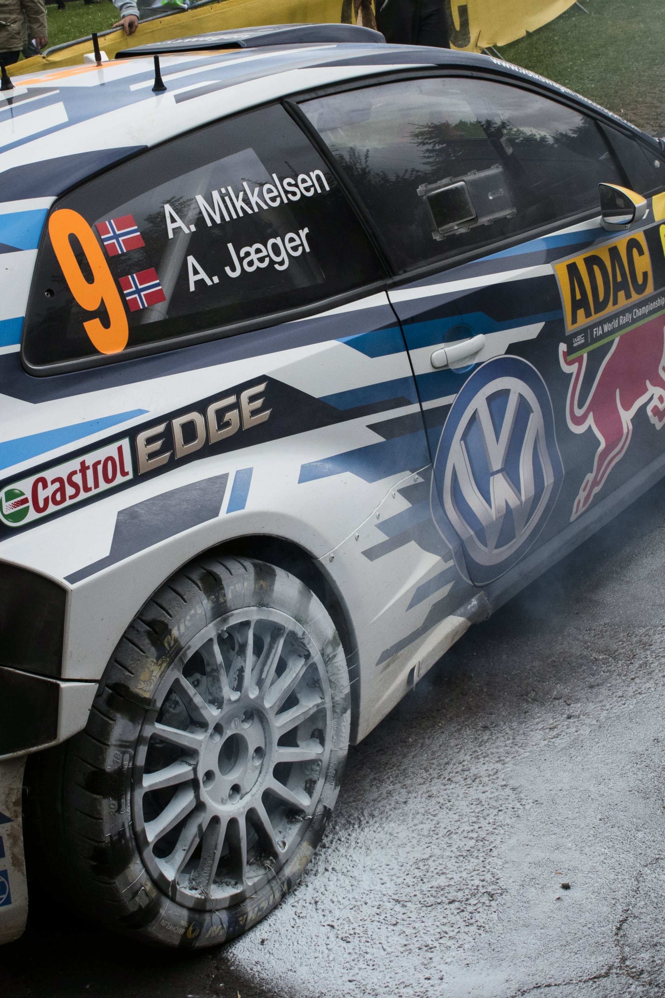 Τα φρένα του Andreas Mikkelsen πήρα φωτιά μετά το τέλος της PowerStage