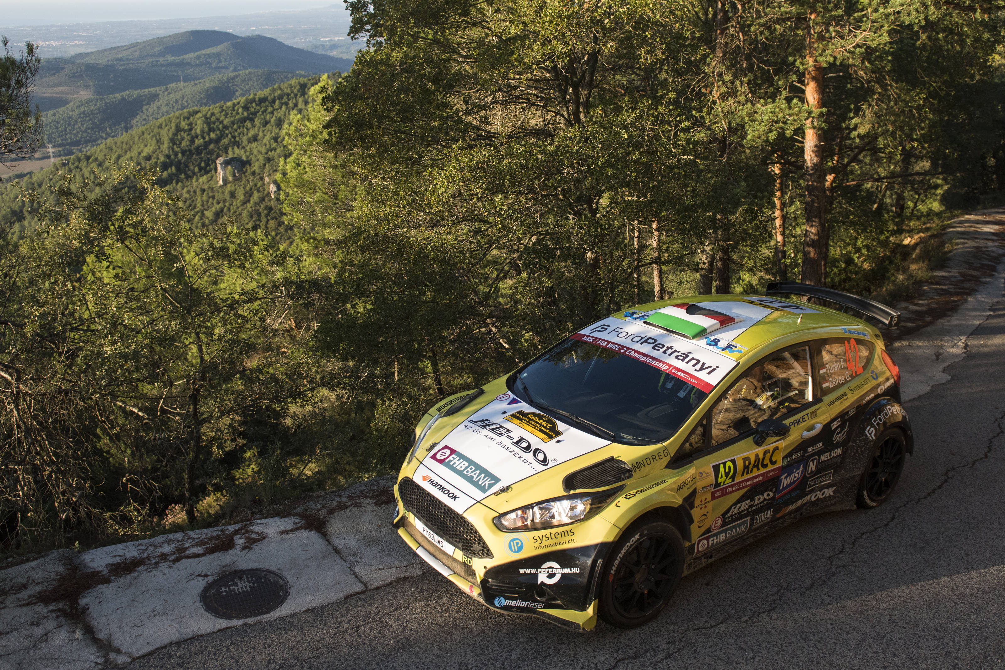 Ο Ούγγρος Turan Figyes, με το όμορφο Ford Fiesta R5