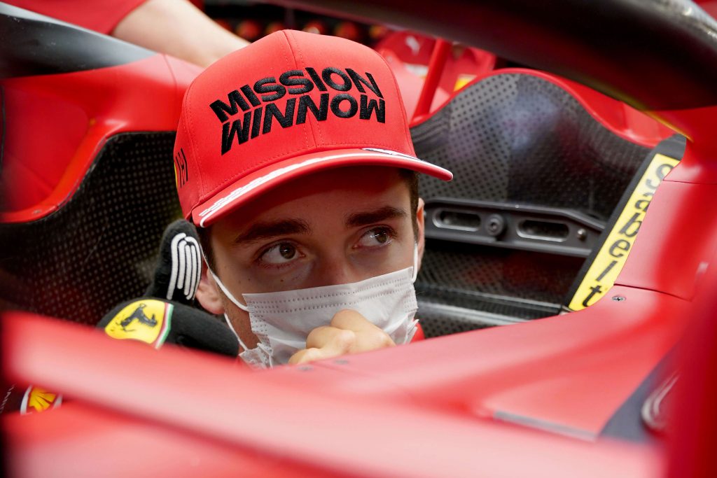 Charles Leclerc Ferrari F1 Spanish GP 2021