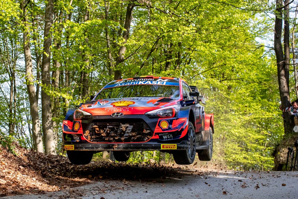 Thierry Neuville Hyundai i20 Coupe WRC Rally Croatia 2021