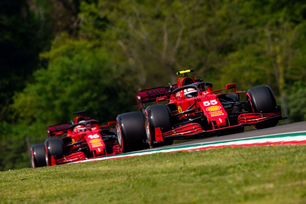 Scuderia Ferrari Charles Leclerc Carlos Sainz 2021