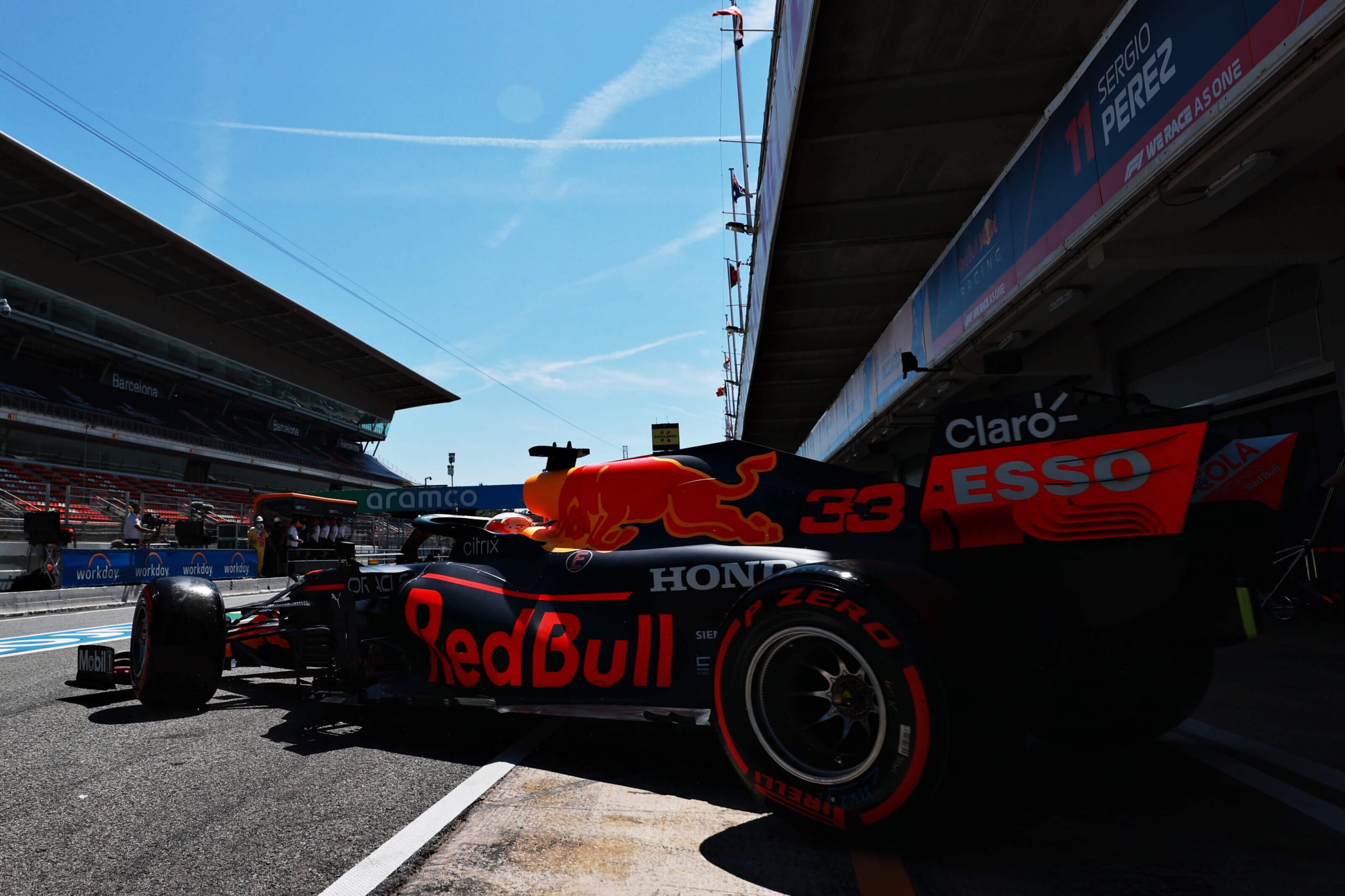 Max Verstapen Red Bull F1 Spanish GP 2021 Qualifying