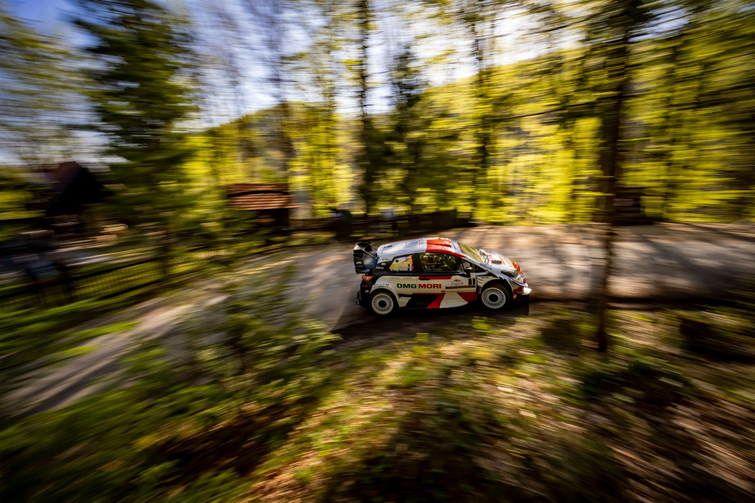 Sebastien Ogier Toyota Yaris WRC Rally Κροατίας 2021