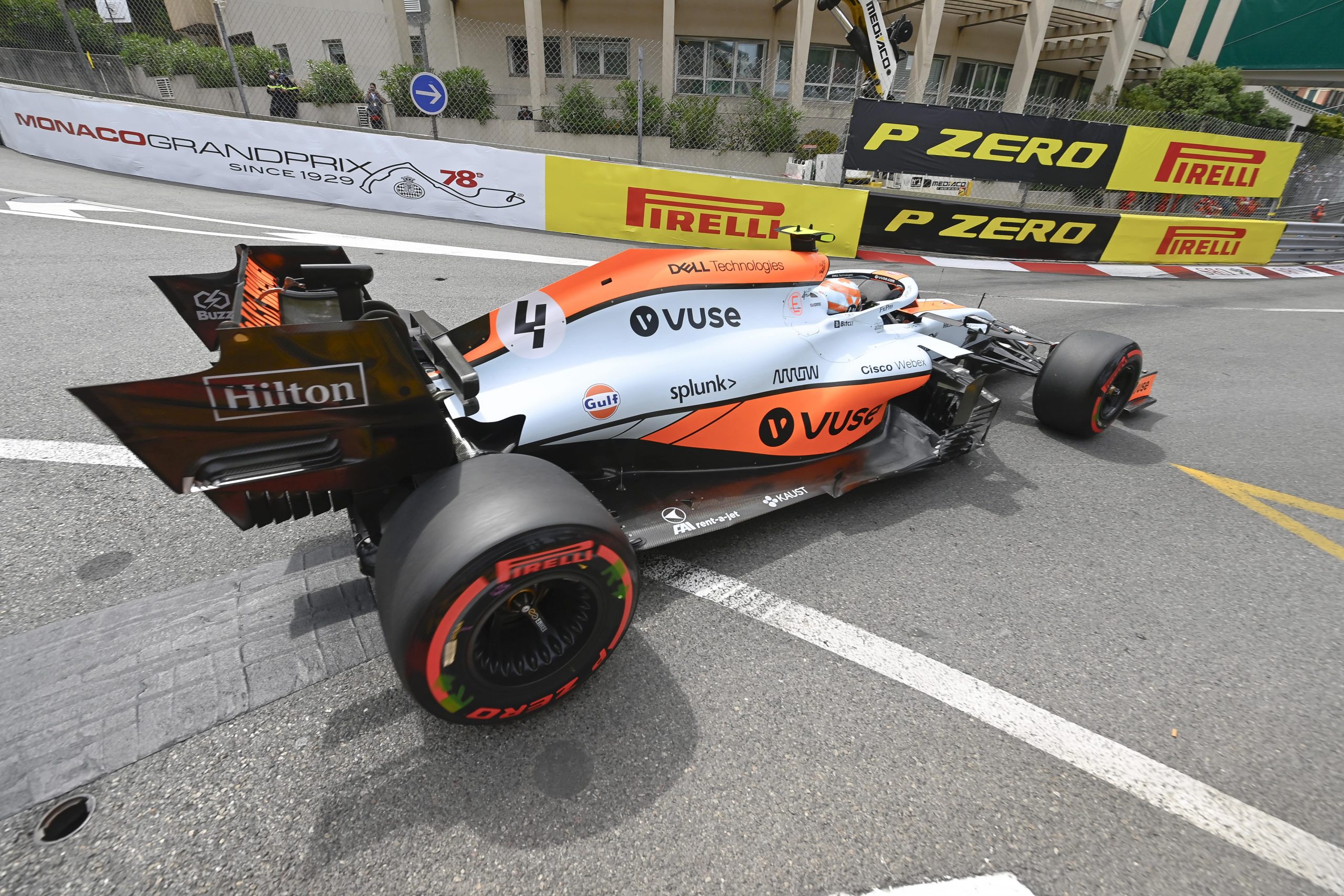 Lando Norris McLaren Monaco gp 2021 3rd place