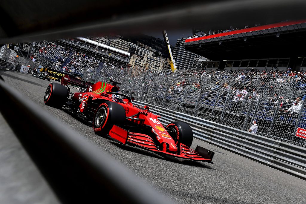 Charles Leclerc Scuderia Ferrari Monaco GP 2021 DNS