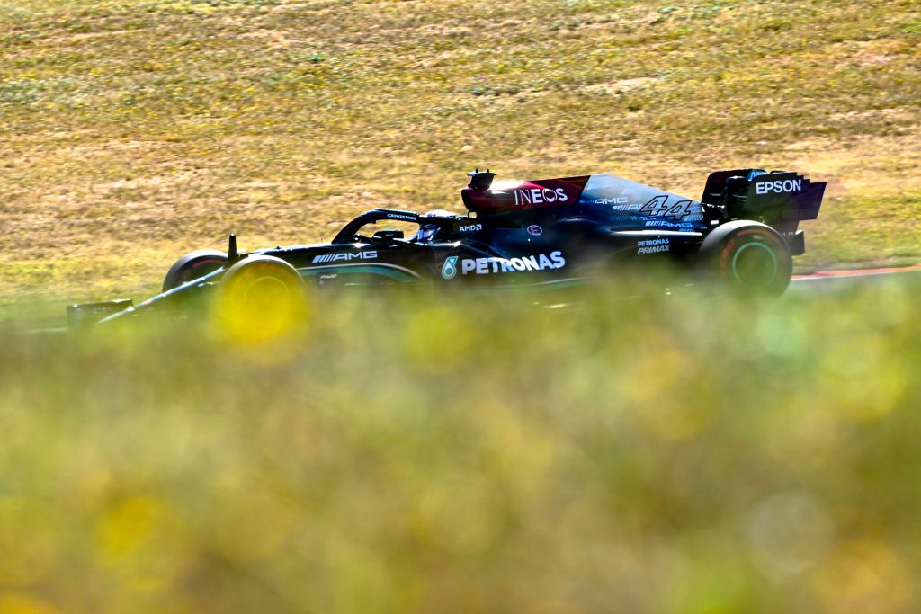 Lewis Hamilton F1 Mercedes Portugal 2021 Qualifying