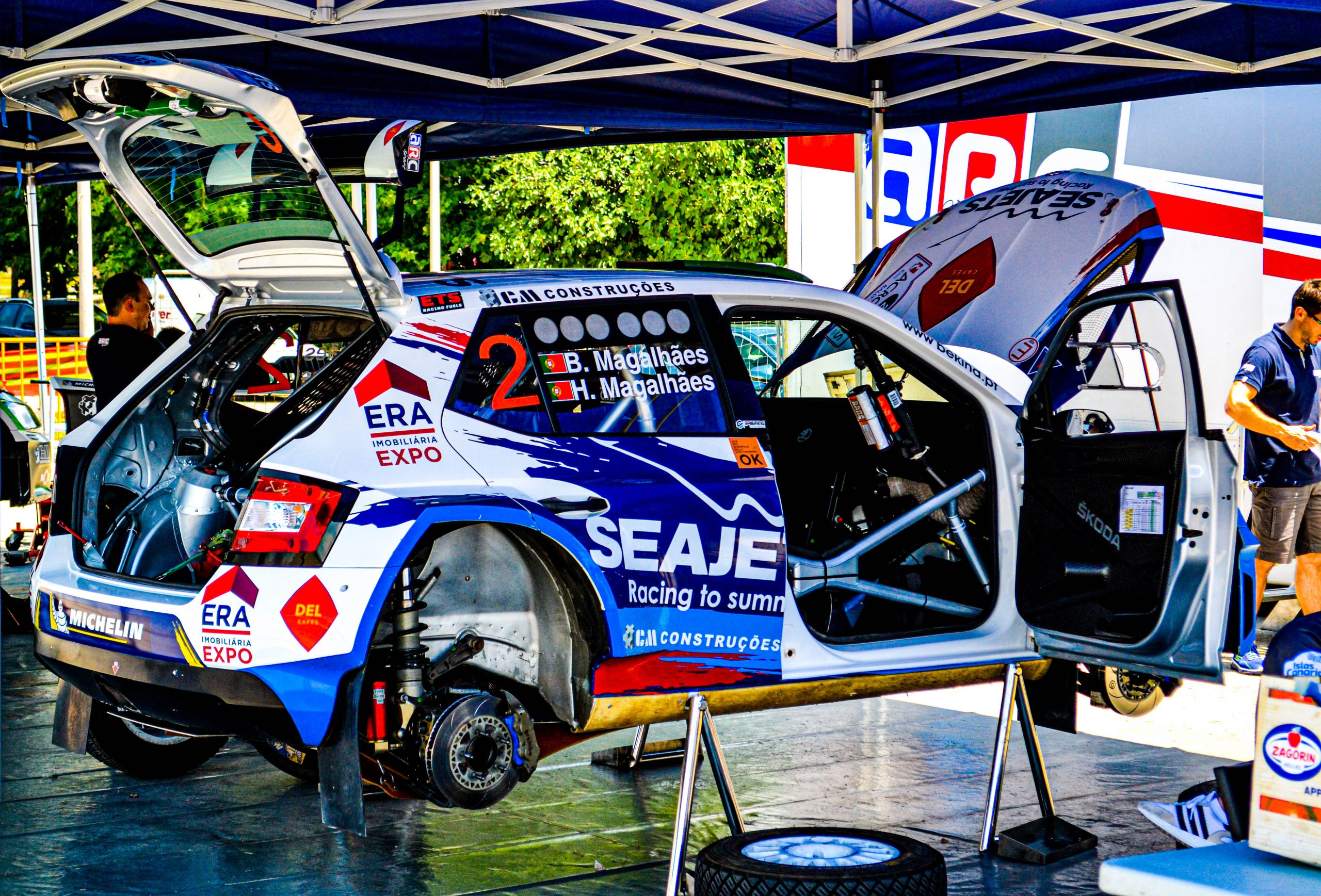 Rally Ακρόπολις Service Park