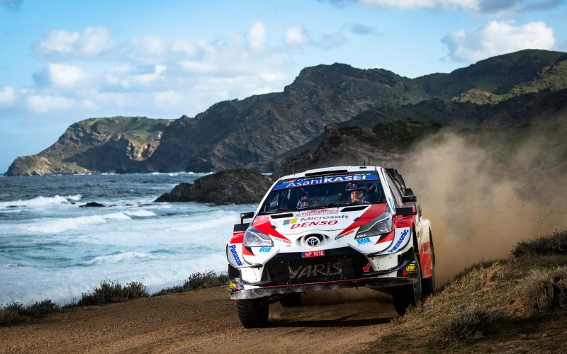 Sebastien Ogier Rally Italia Sardegna 2020/Toyota Yaris WRC