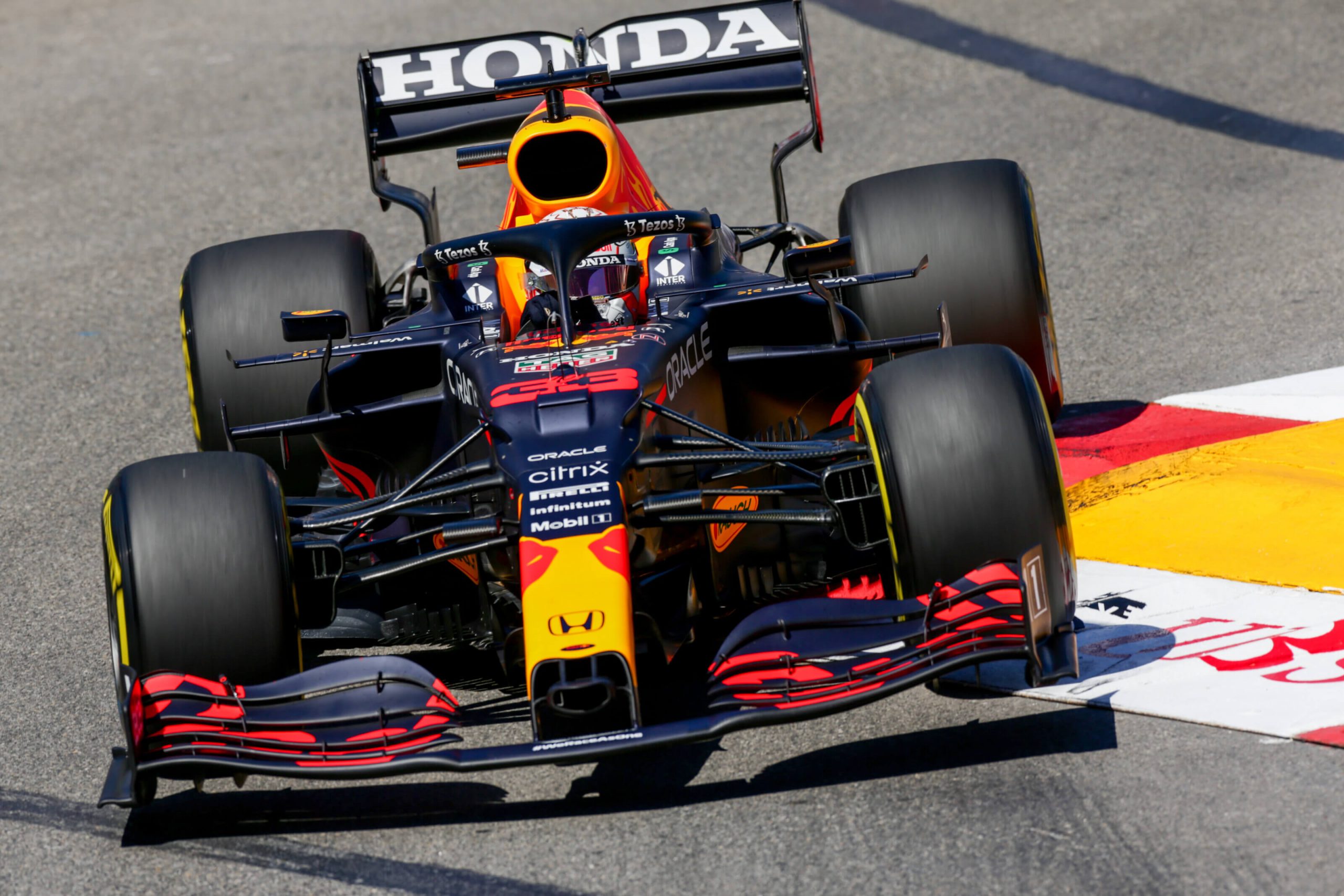 Max Verstapen Red Bull F1 Monaco GP 2021 FP2