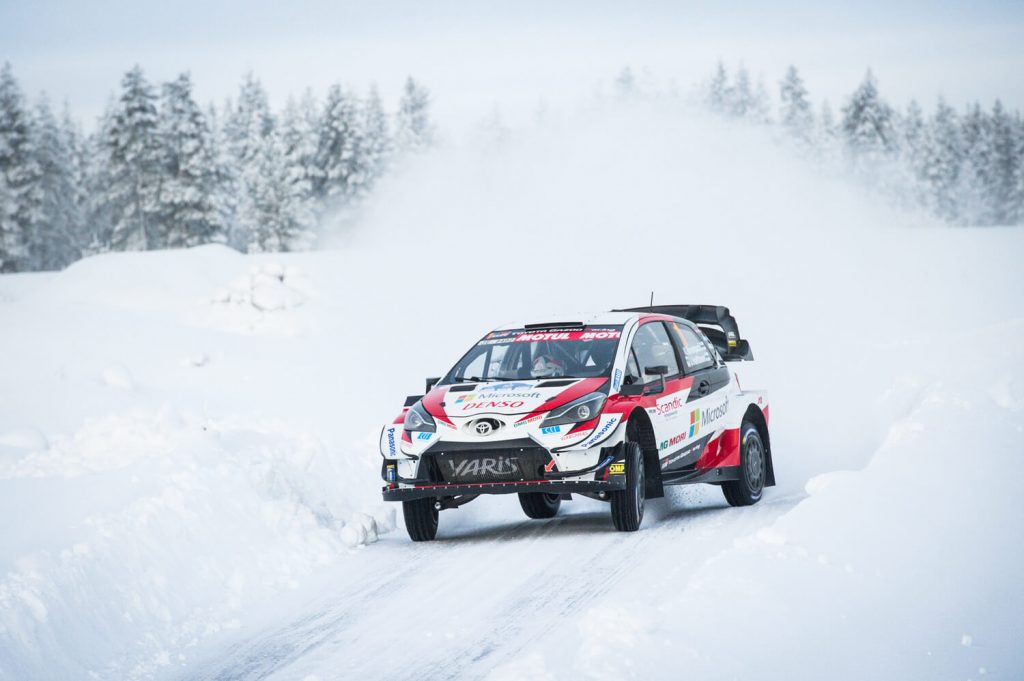 Kalle Rovanpera Arctic Rally 2020 Toyota Yaris WRC