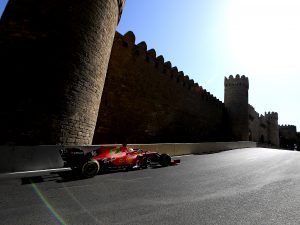 Charles Leclerc Scuderia Ferrari Azerbaijan GP 2021 Q