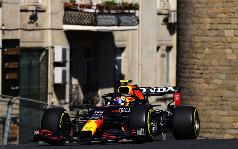 Sergio Perez F1 Red Bull Azerbaijan GP 2021 FP2