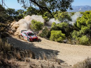 Dani Sordo Rally Acropolis 2021 Testing Hyundai i20 Coupe WRC