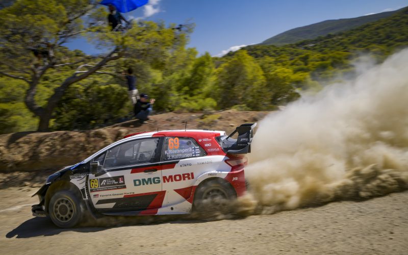 Kalle Rovanpera Toyota Yaris WRC Rally Acropolis 2021