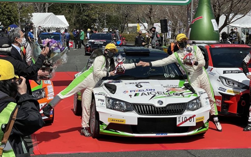 Heikki Kovalainen Skoda Fabia R5 Japan