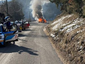 Volkswagen Polo GTI R5 Fire Rally Monte Carlo 2023