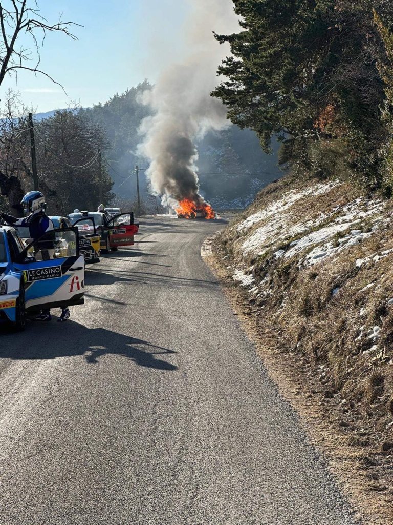 Volkswagen Polo GTI R5 Fire Rally Monte Carlo 2023