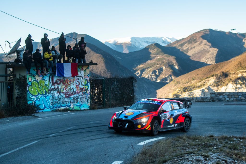 Thierry Neuville Rallye Monte Carlo 2023