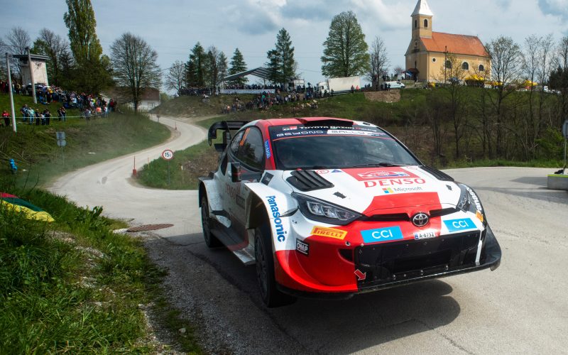 Elfyn Evans Rally Croatia 2023 Toyota GR Yaris Rally1