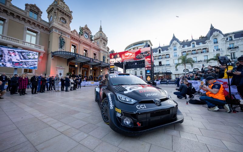 Elfyn Evans Toyota GR Yaris Rally 1 Rally Monte Carlo 2024