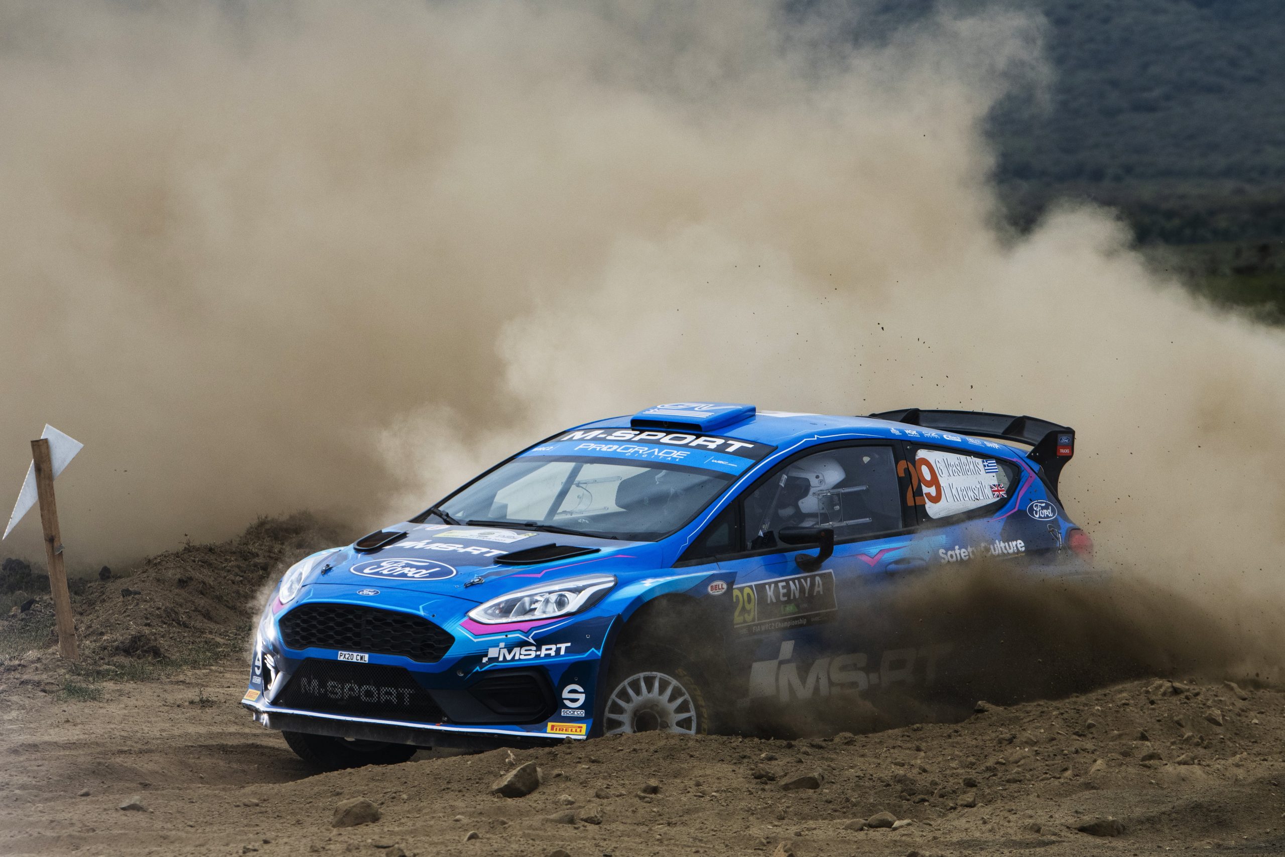 Γιώργος Βασιλάκης Rally Σαφάρι 2023 Ford Fiesta Rally2