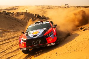 Adrien Fourmaux Rally Saudi Arabia 2025 Hyundai i20N Rally1